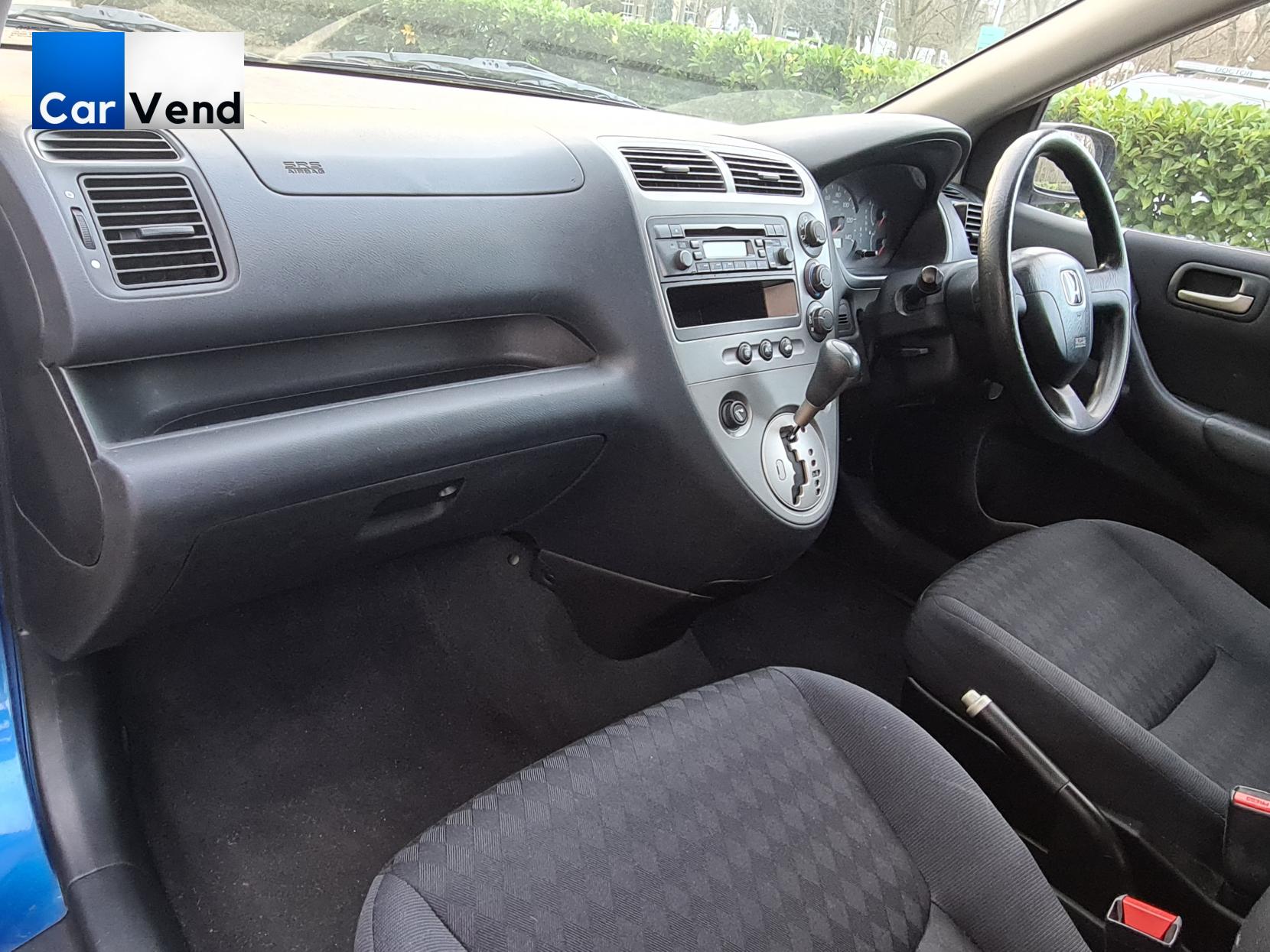 Honda Civic 1.6 i-VTEC S Hatchback 5dr Petrol Automatic (169 g/km, 108 bhp)