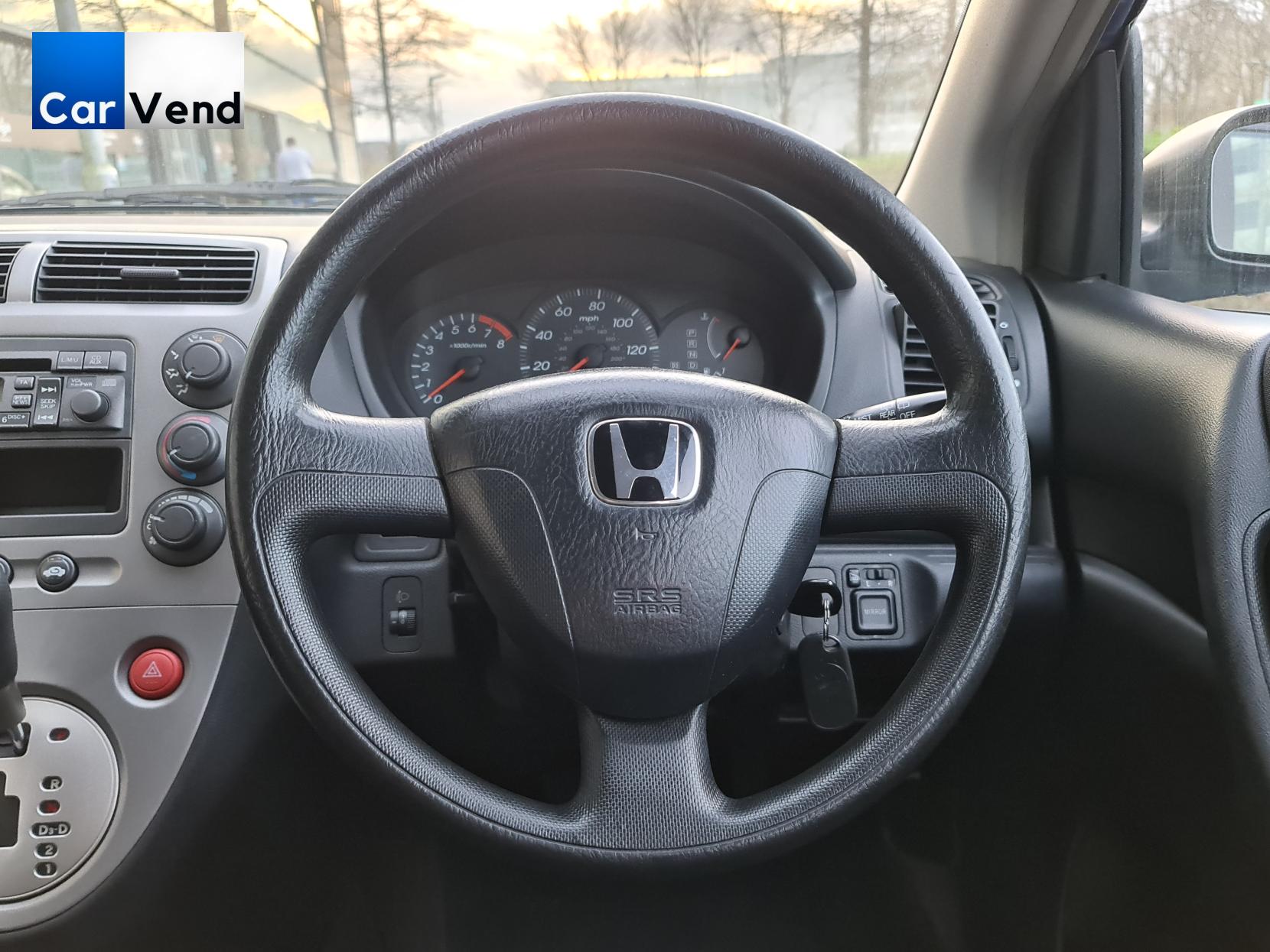 Honda Civic 1.6 i-VTEC S Hatchback 5dr Petrol Automatic (169 g/km, 108 bhp)